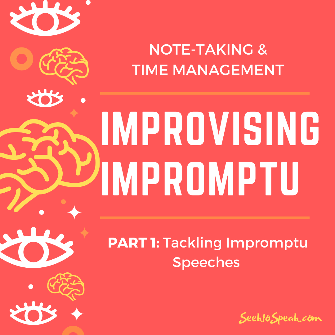 You are currently viewing Impromptu Speech – Prepare for Prep-Time!