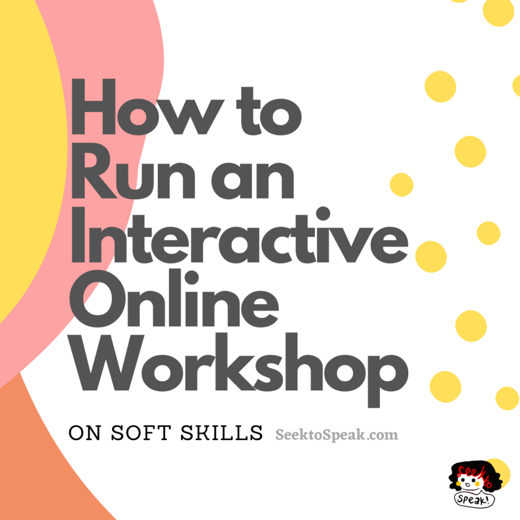 Read more about the article Running an Online Interactive Workshop – Experience & Takeaways